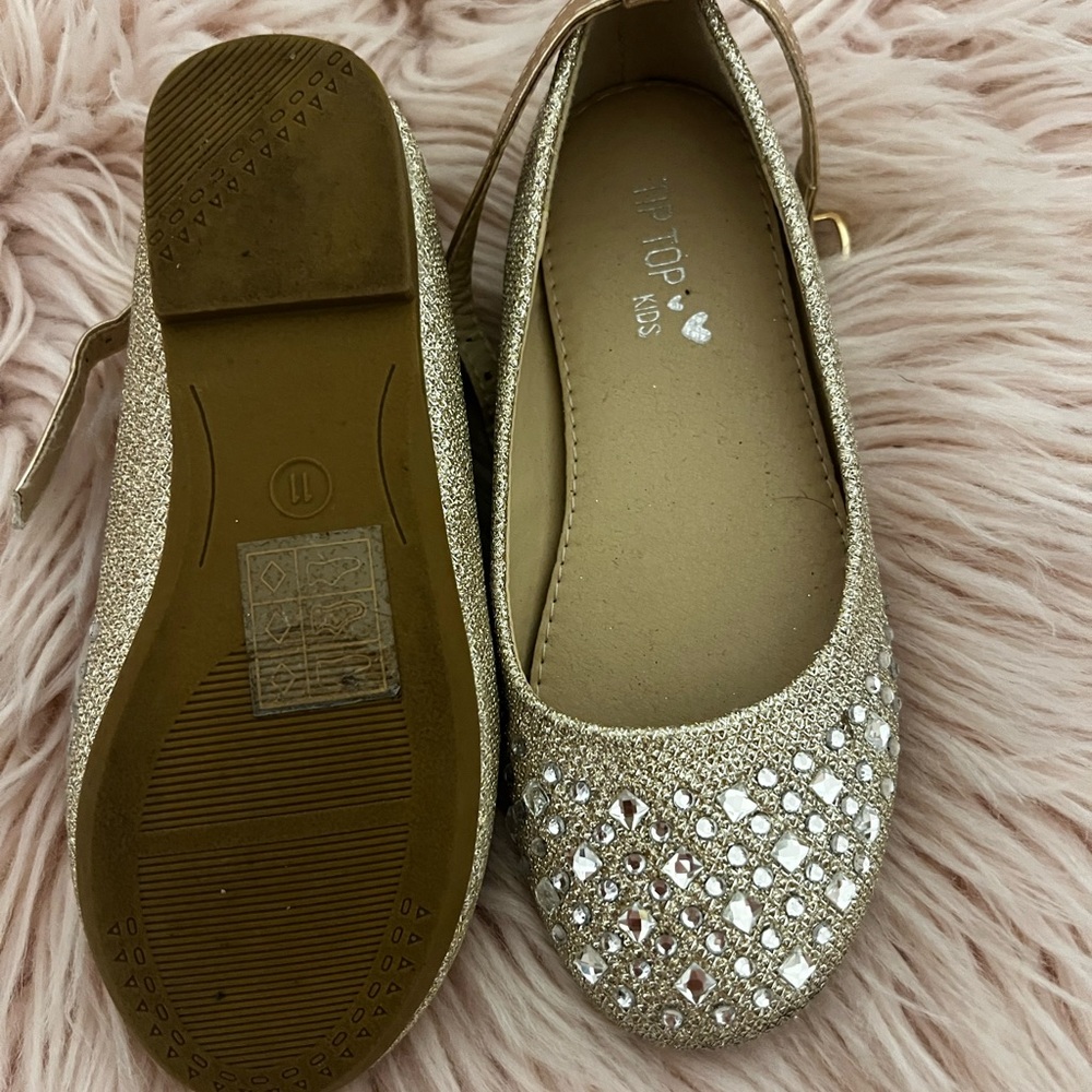 Girls sparkly shoes